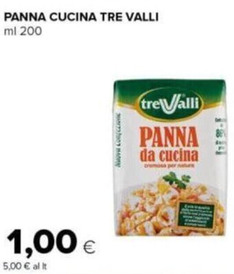 Tigre PANNA CUCINA TRE VALLI ML 200 offerta