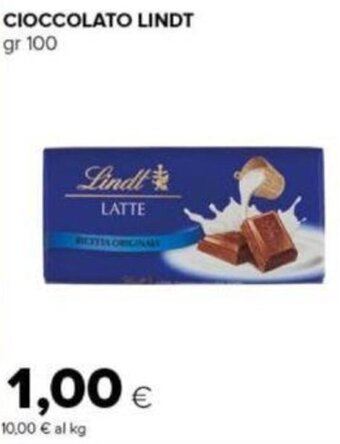 Tigre CIOCCOLATO LINDT gr 100 offerta