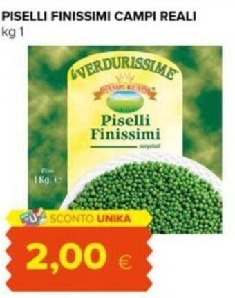 Tigre PISELLI FINISSIMI CAMPI REALI kg 1 offerta