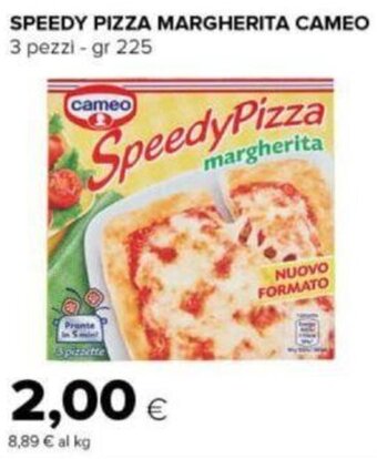 Tigre SPEEDY PIZZA MARGHERITA CAMEO 3 pezzi - gr 225 offerta