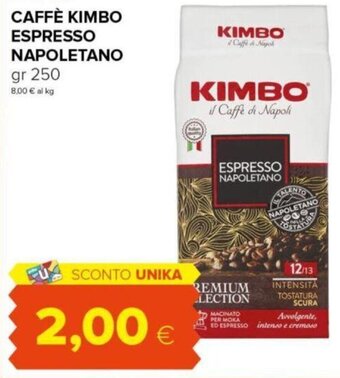 Tigre CAFFÈ KIMBO ESPRESSO NAPOLETANO gr 250 offerta