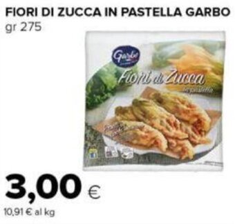 Tigre FIORI DI ZUCCA IN PASTELLA GARBO gr 275 offerta