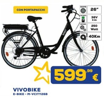 VIVOBIKE E-BIKE - M-VCITY26B