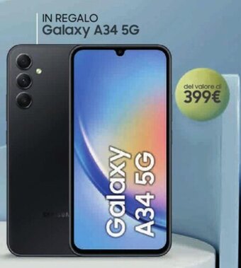 Euronics IN REGALO Galaxy A34 5G offerta