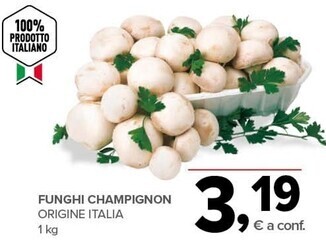 Todis Funghi champignon offerta