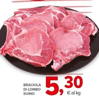 Todis Braciola di lombo suino offerta