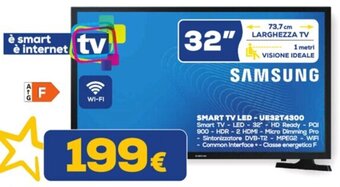 SAMSUNG SMART TV LED - UE32T4300