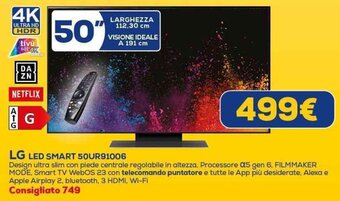 Euronics LG LED SMART 55NANO766 offerta