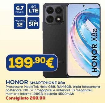 HONOR SMARTPHONE X8a