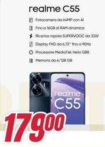 Trony realme C55 offerta