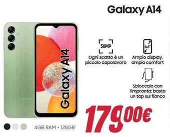 Trony Galaxy A14 offerta