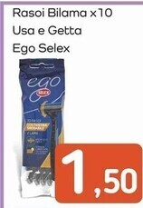 Famila Superstore Selex rasoi bilama x 10 usa e getta offerta