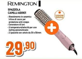 Expert REMINGTON SPAZZOLA CAPELLI AS5901 offerta