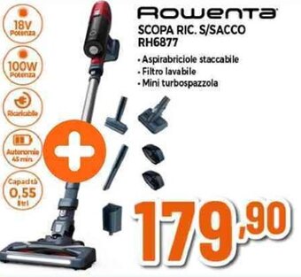 Rowenta SCOPA RIC. S/SACCO RH6877