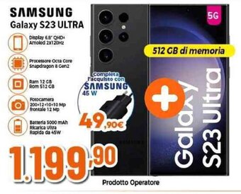 Expert SAMSUNG Galaxy S23 ULTRA offerta