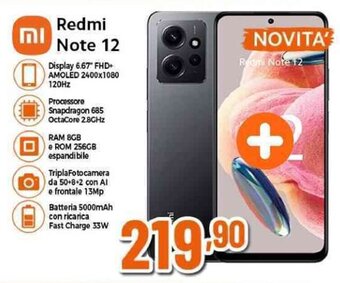 Expert Redmi Note 12 offerta