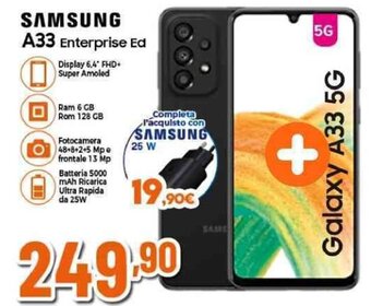 SAMSUNG A33 Enterprise Ed
