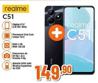 Expert realme C51 offerta