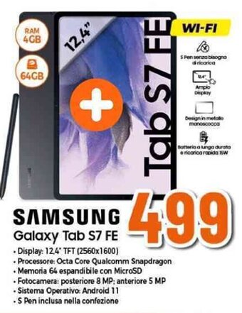SAMSUNG Galaxy Tab S7 FE