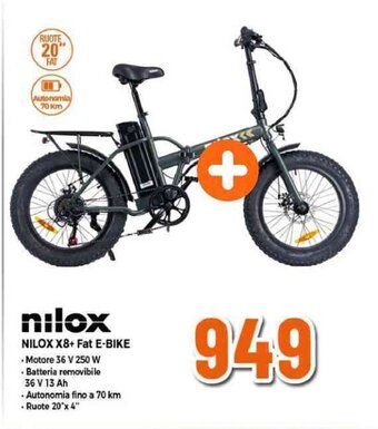 NILOX X8+ Fat E-BIKE