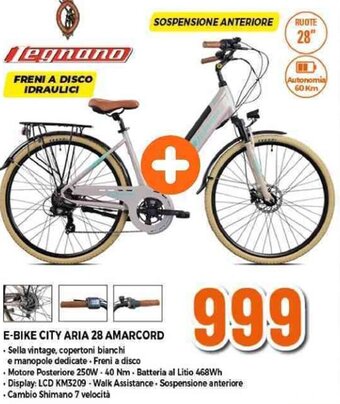 E-BIKE CITY ARIA 28 AMARCORD