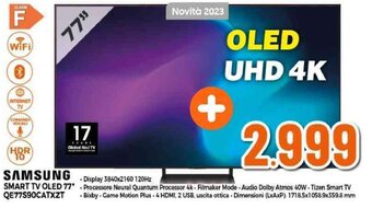 Expert SMART TV OLED 77" Smart TV OLED 77'' offerta