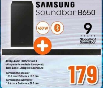 SAMSUNG Soundbar B650