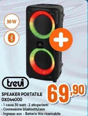 Expert trevi SPEAKER PORTATILE offerta
