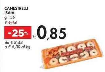 Bennet CANESTRELLI ISAIA g 135 offerta