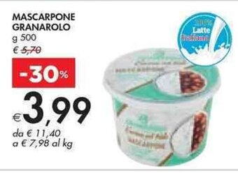 Bennet MASCARPONE GRANAROLO g 500 offerta