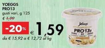 YOEGGS PRO13 gusti vari g 125