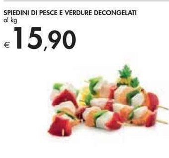 Bennet SPIEDINI DI PESCE E VERDURE DECONGELATI offerta