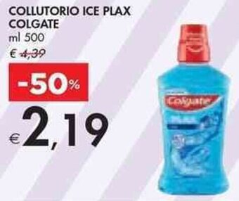 Bennet COLLUTORIO ICE PLAX COLGATE ml 500 offerta