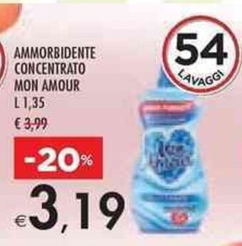 Ammorbidente CONCENTRATO MON AMOUR L 1,35
