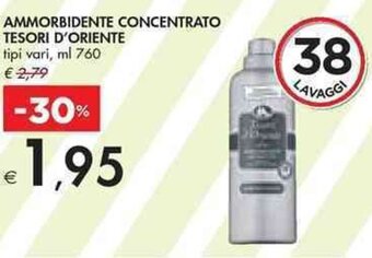 Bennet AMMORBIDENTE CONCENTRATO TESORI D'ORIENTE tipi vari ml 760 offerta