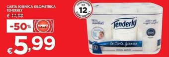 Bennet CARTA IGIENICA KILOMETRICA TENDERLY offerta