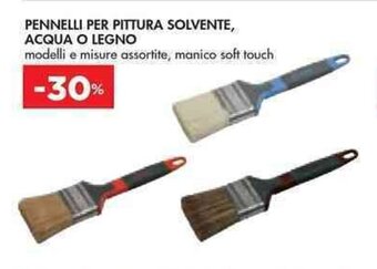 Bennet PENNELLI PER PITTURA SOLVENTE, ACQUA O LEGNO offerta