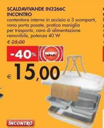 Bennet SCALDAVIVANDE IN3266C INCONTRO offerta