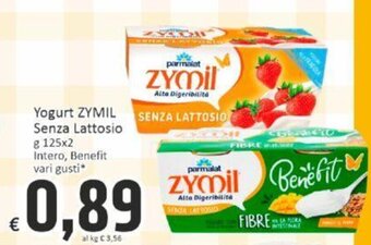 Paghi Poco Yogurt ZYMIL SENZA LATTOSIO g 125 x 2 offerta