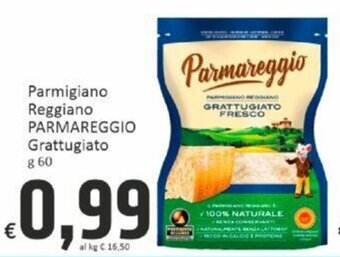 Paghi Poco Parmigiano Reggiano PARMAREGGIO Grattugiato g 60 offerta