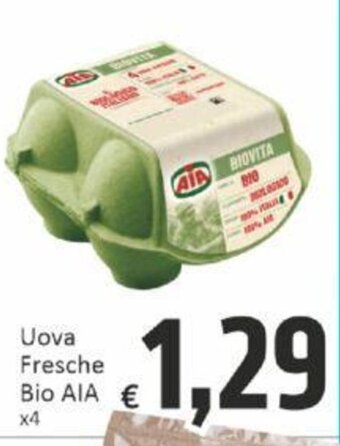 Paghi Poco Uova Fresche Bio AIA x 4 offerta