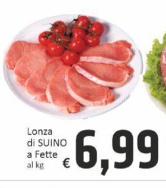 Paghi Poco Lonza di SUINO a Fette offerta