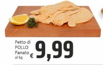 Paghi Poco Petto di POLLO Panato offerta
