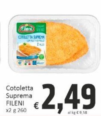 Cotoletta Suprema Fileni x 2 g 260