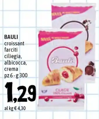 Famila Superstore Bauli Croissant Farciti 6pz 300g offerta