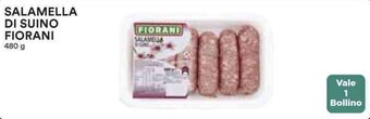 Coop SALAMELLA DI SUINO FIORANI 480 g offerta