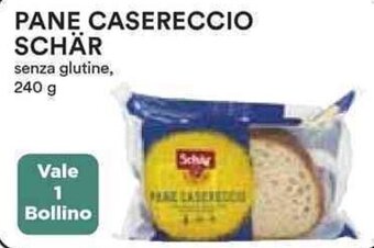Coop PANE CASERECCIO SCHÄR 240 g offerta