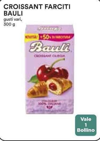 Coop CROISSANT FARCITI BAULI 300 g offerta
