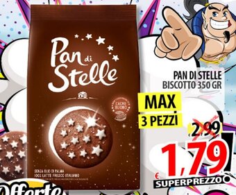 Il Genio Supermercato PAN DI STELLE BISCOTTO 350 GR offerta