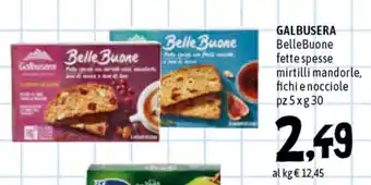Famila Superstore Galbusera BelleBuone fette 5pz x 30g offerta